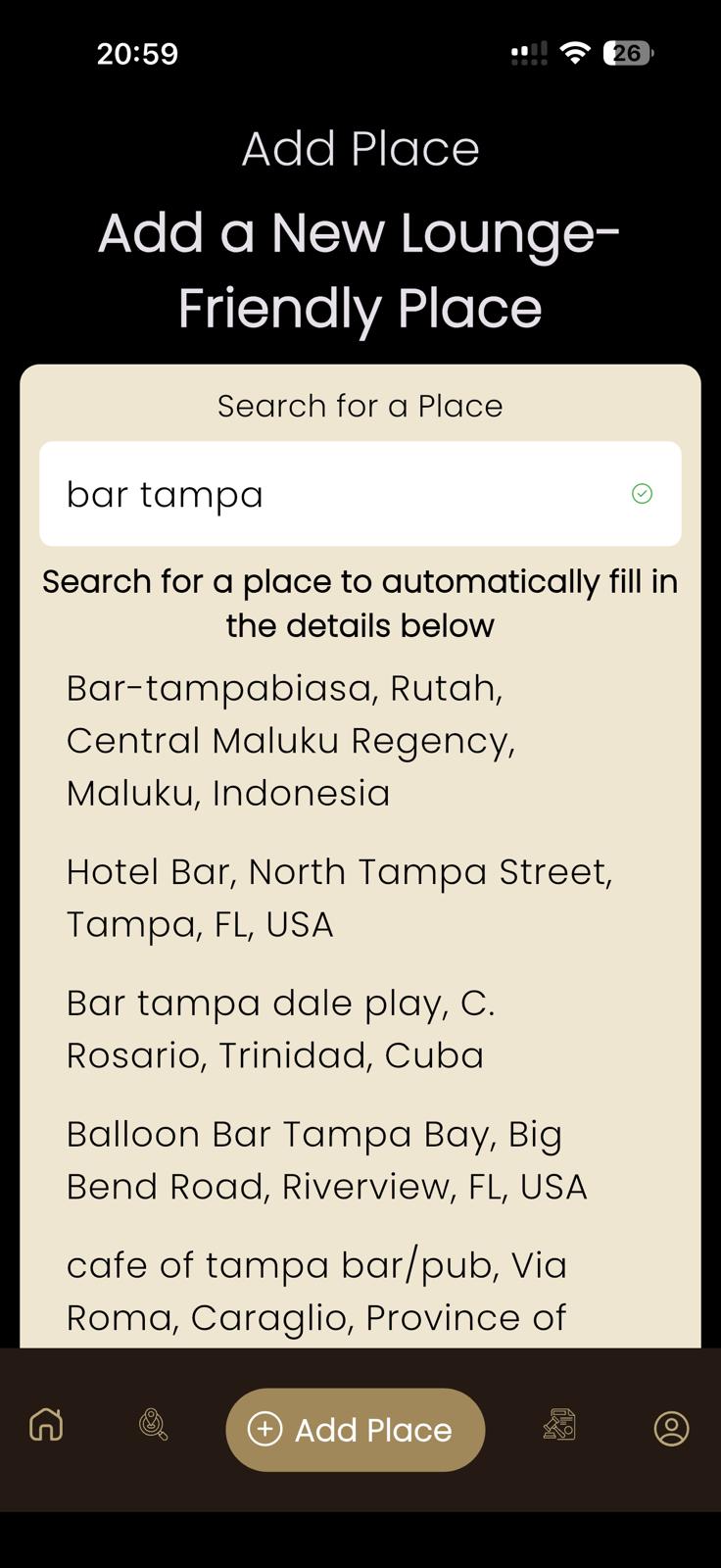 Add a place